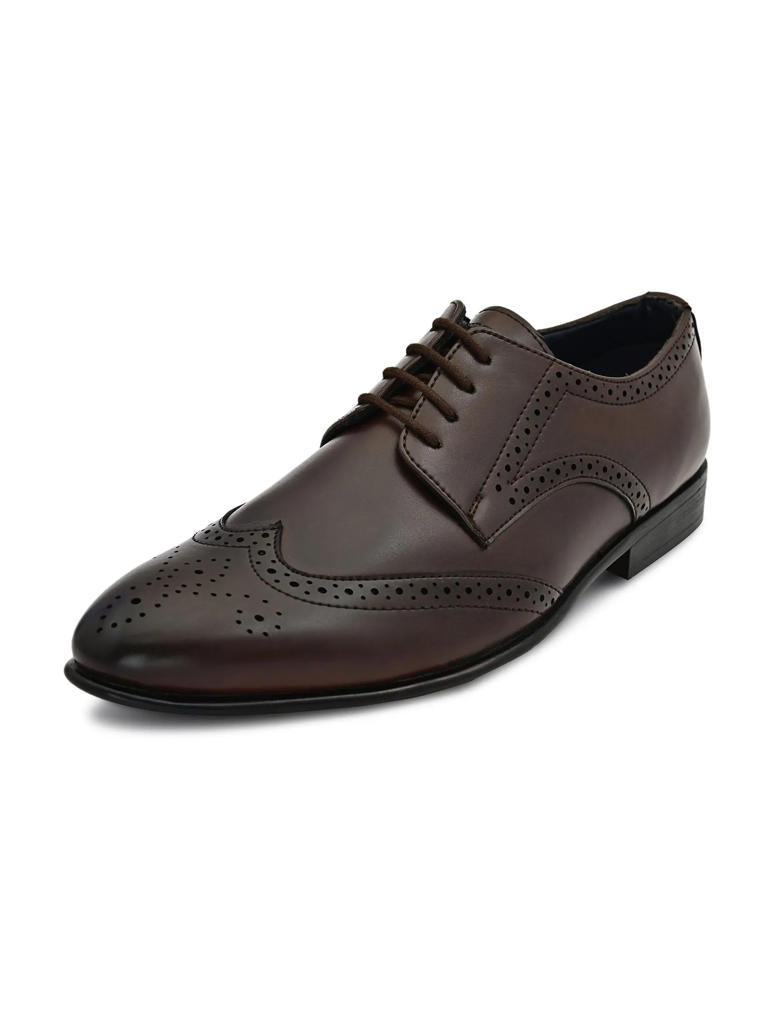 Men Formal Dark Brown Brogues