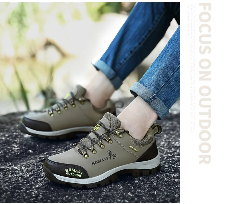 Men Women Hiking Shoes Sports Sneakers Waterproof