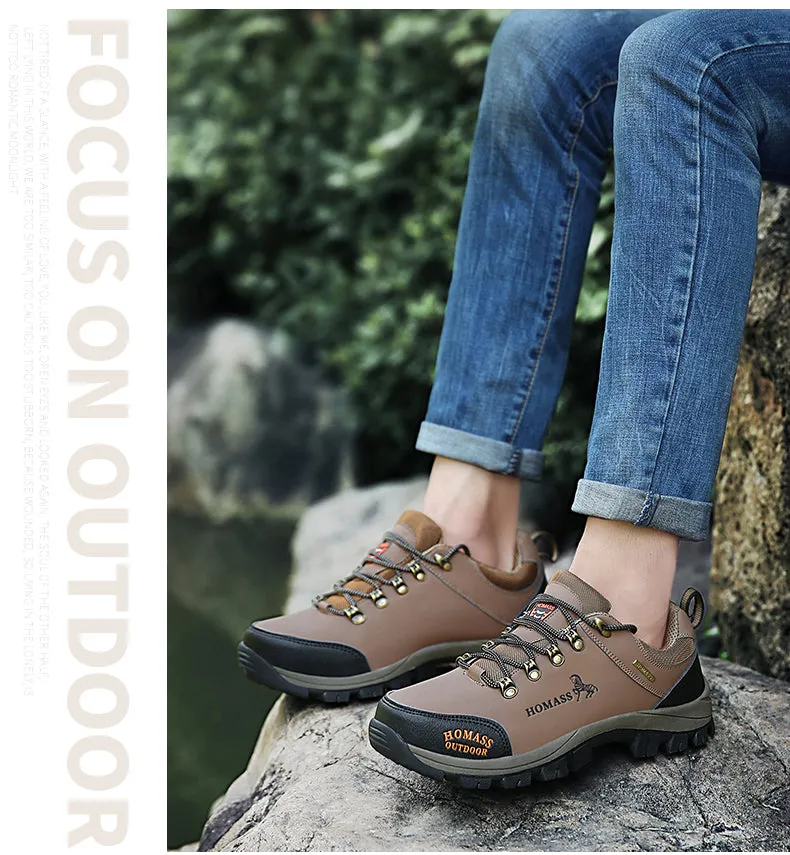 Men Women Hiking Shoes Sports Sneakers Waterproof