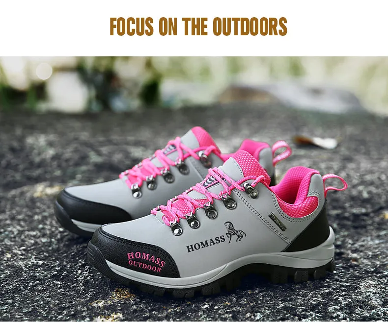 Men Women Hiking Shoes Sports Sneakers Waterproof