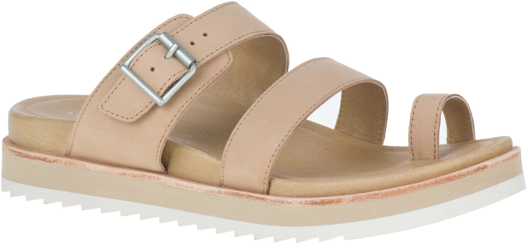 'Merrell' Women's Juno Buckle Slide - Camel