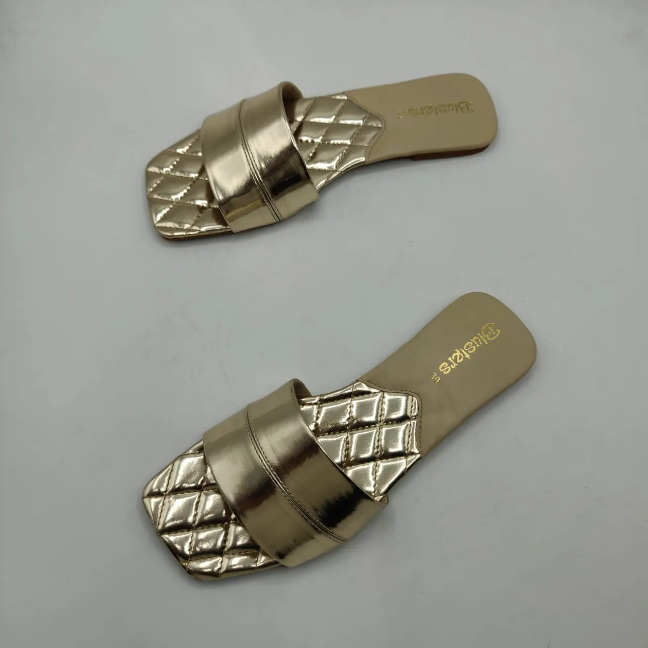 Mesh Stitch Golden Slides A70