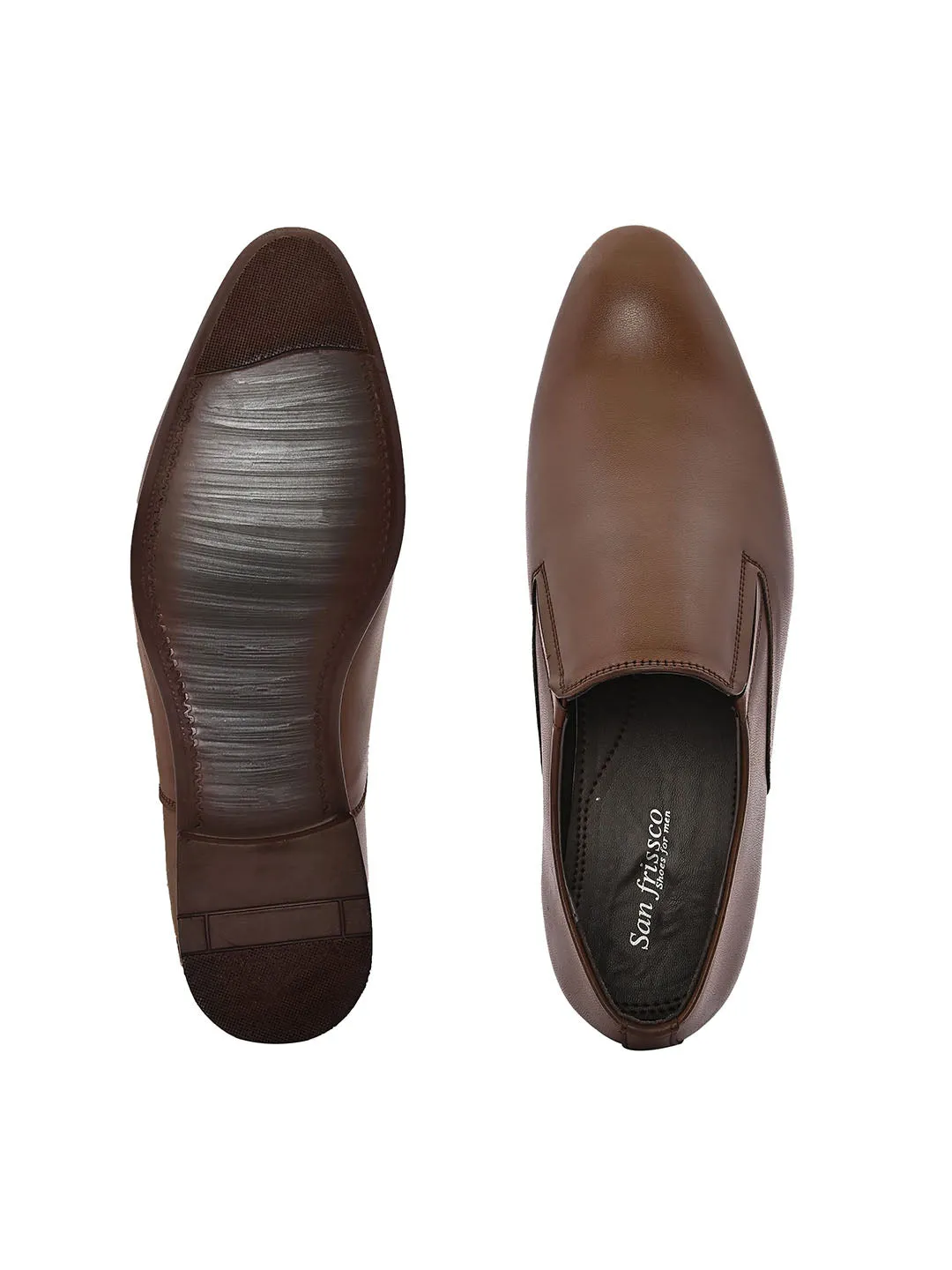 Mode Brown Slip-Ons