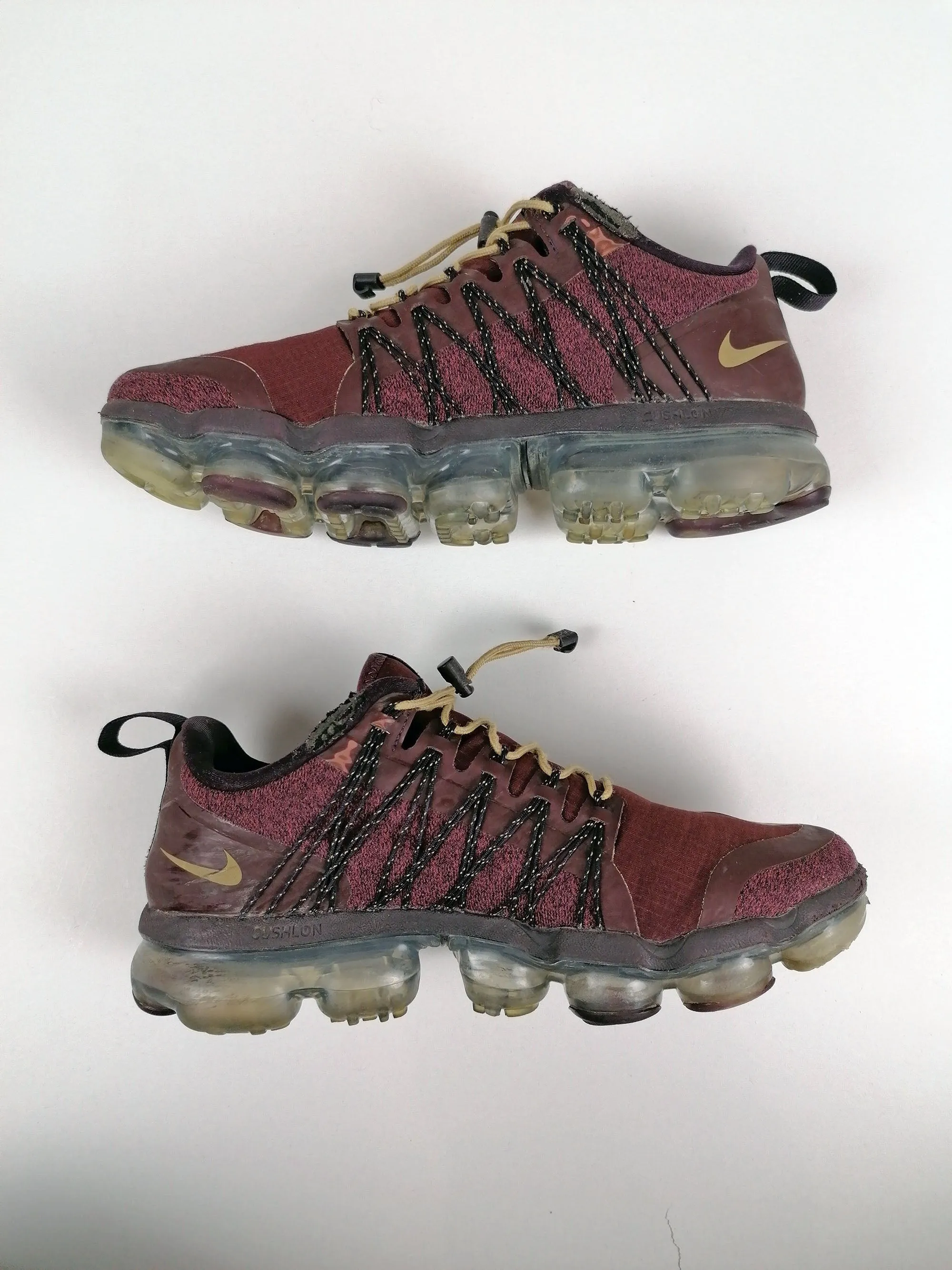 Nike Air VaporMax Run Utility Burgundy Crush 2018 Women's Sneakers  ~ size EU 38.5 / US 7.5 / uk 5