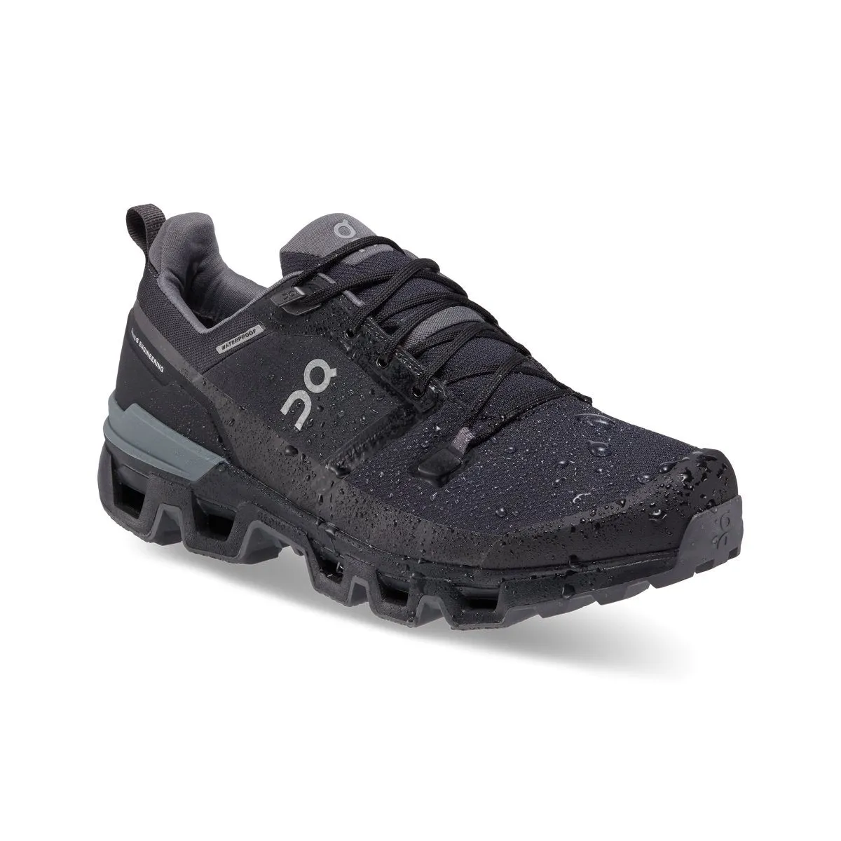 On Running Men's Cloudwander Black Waterproof