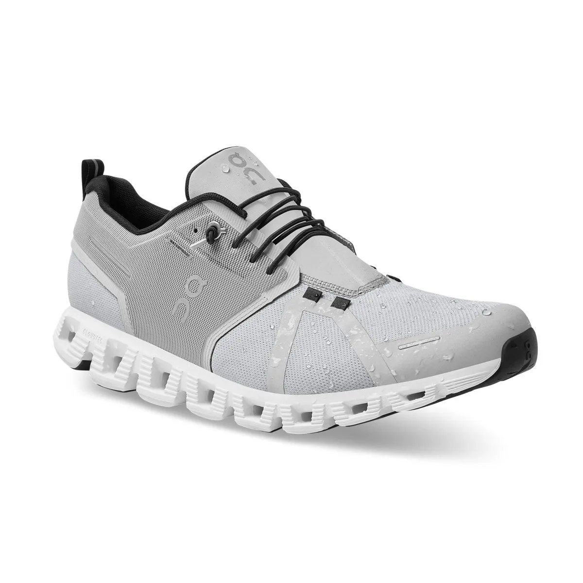 On Running Women's Cloud 5 Waterproof Glacier/White