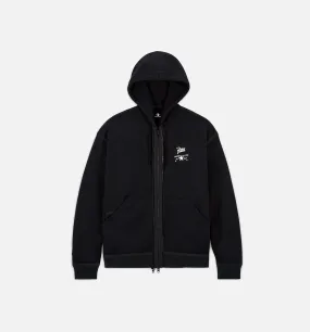 Patta Four Leaf Clover Utility Fleece Mens Hoodie - Black