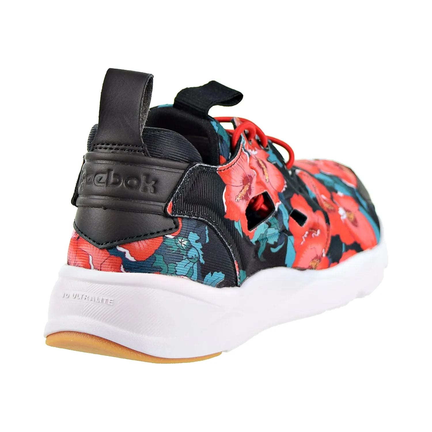 Reebok Furylite FG Women's Shoes Black/Scarlet/White