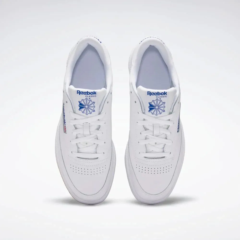 Reebok - Men's Club C 85 - White/Royal