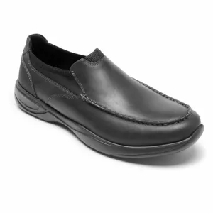 Rockport Men METRO PATH SLIP ON BLACK LEA