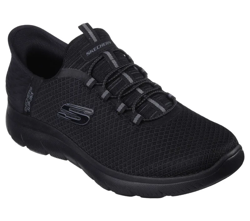 'Skechers' Men's Slip-ins: Summits-High Range - Black (Wide)