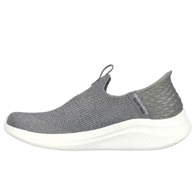 'Skechers' Women's Slip-ins: Ultra Flex 3.0-Smooth Step - Gray