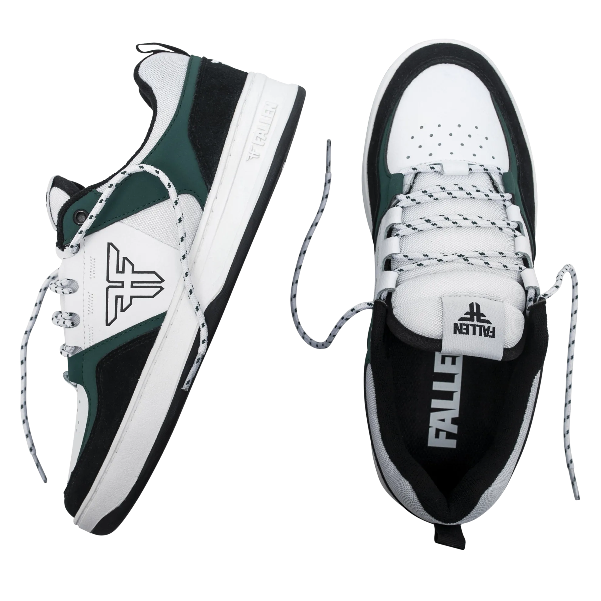 THE CREST WHITE/BLACK/EMERALD - CUPSOLE