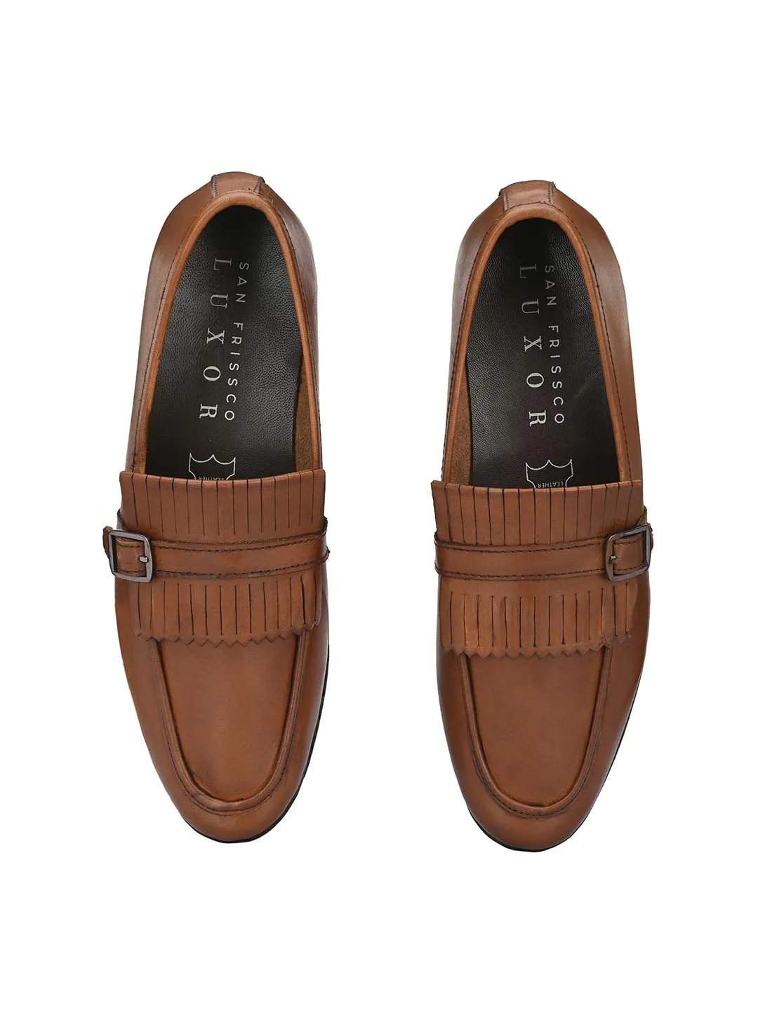 Troy Kilt Loafers in Brown