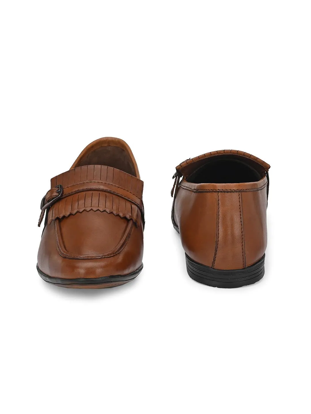 Troy Kilt Loafers in Brown