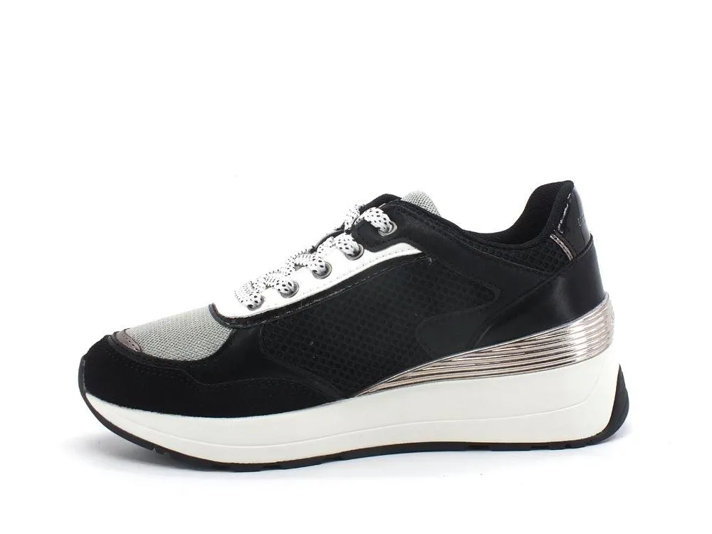 U.S. POLO Sneaker Running Mesh Black BLOOM001