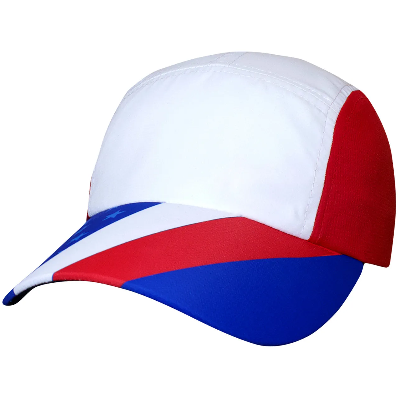 US Stars & Stripes Running Hat